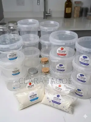 Yoghurt Containers / Peanut Butter, Bucket Containers