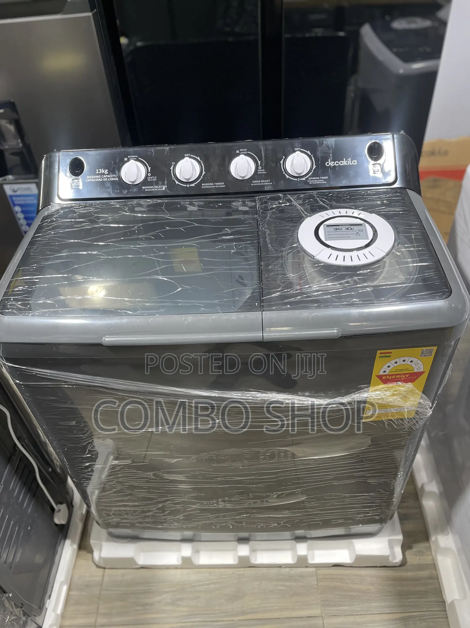 Decakila Twin Tub 13kg Washing Machine