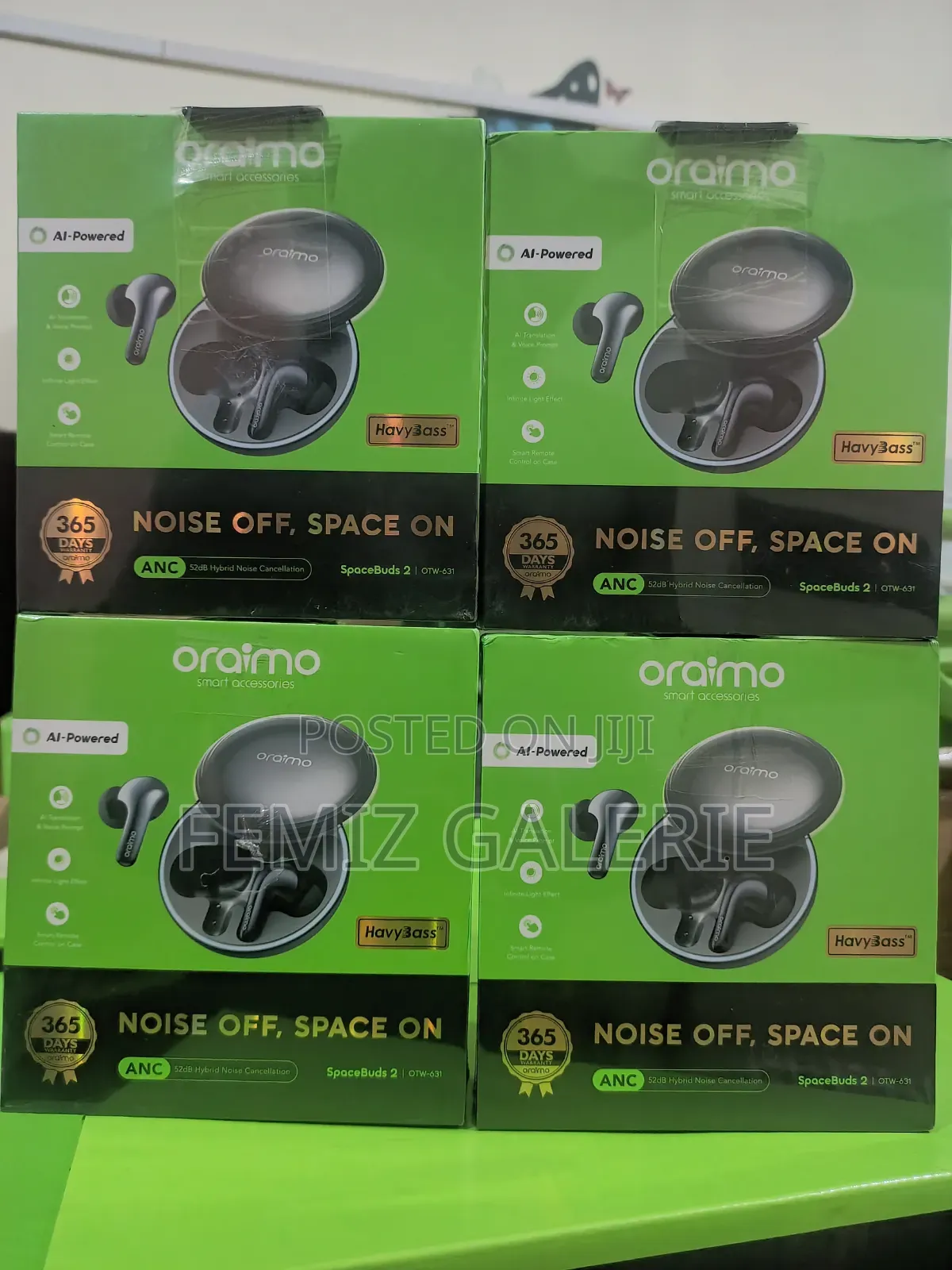 Oraimo Spacebuds 2 Ai Smart 45hrs Playtime True Wireless Earbuds