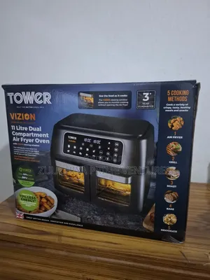 11.L Tower Dual Oven Digital Fryer From Uk 