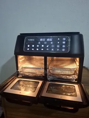 11.L Tower Dual Oven Digital Fryer From Uk 