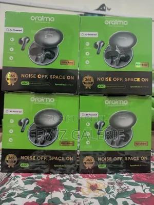 Oraimo Spacebuds 2 Ai Smart 45hrs Playtime True Wireless Earbuds