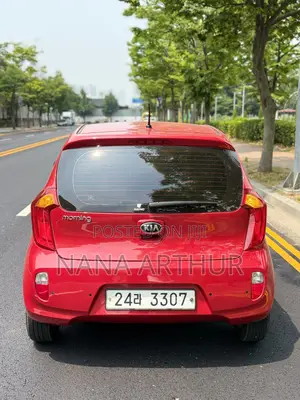 Kia Morning 2015 Red