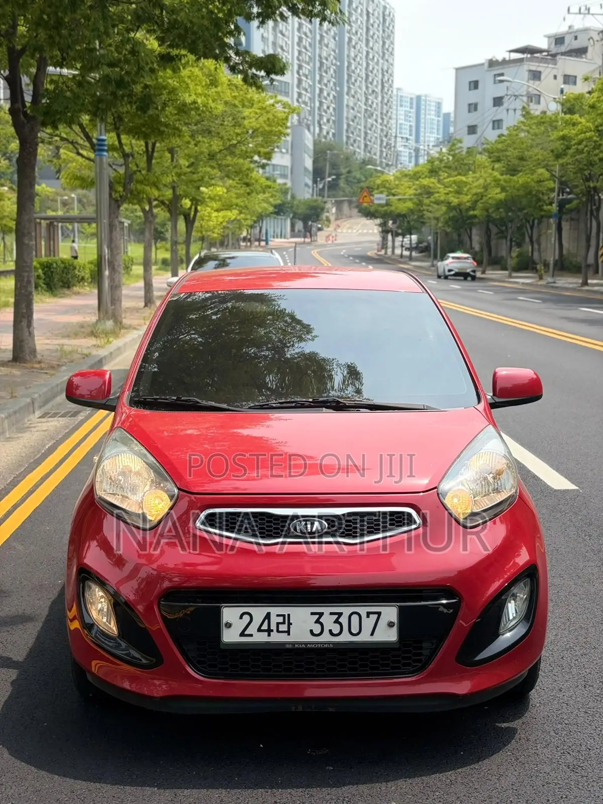 Kia Morning 2015 Red