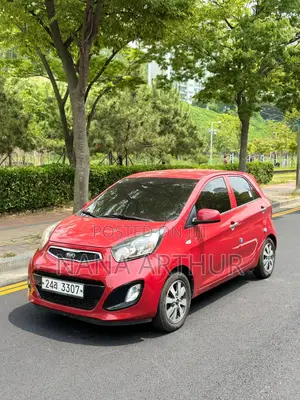 Kia Morning 2015 Red