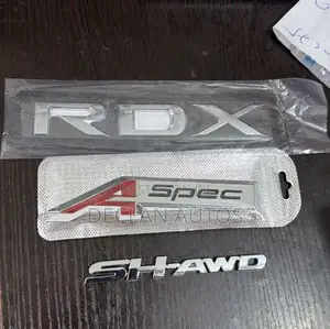 Emblem Badge Car Rear Trunk Tailgate Sticker for Acura Sh-Awd TLX