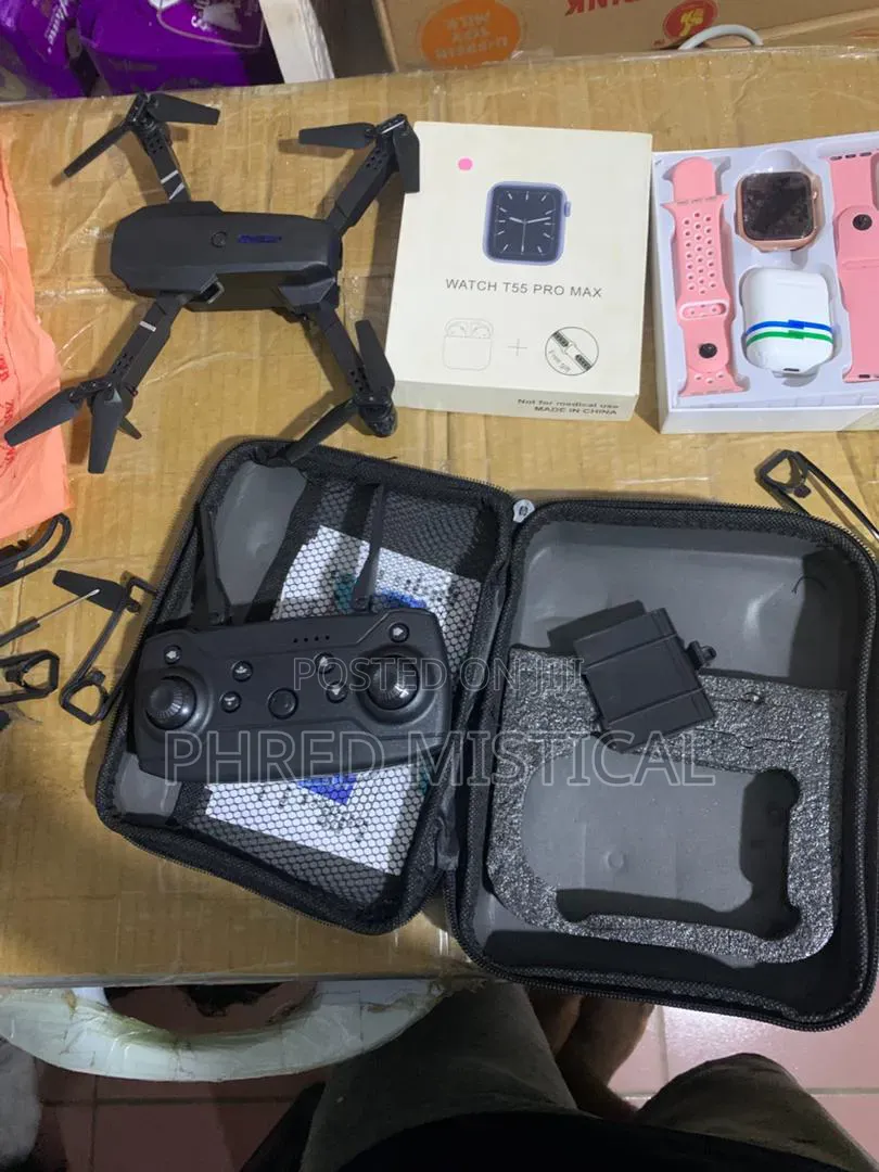 E88 Pro Drone With Two Batteries