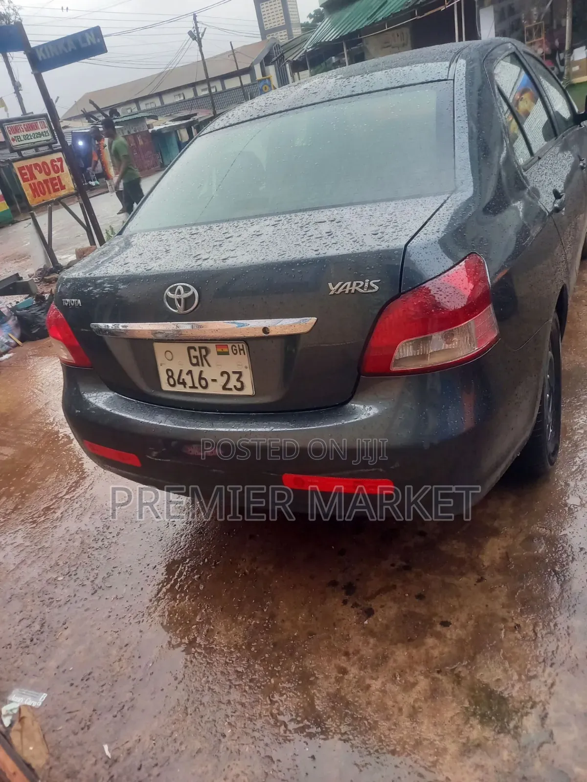 Toyota Yaris 2010 Gray
