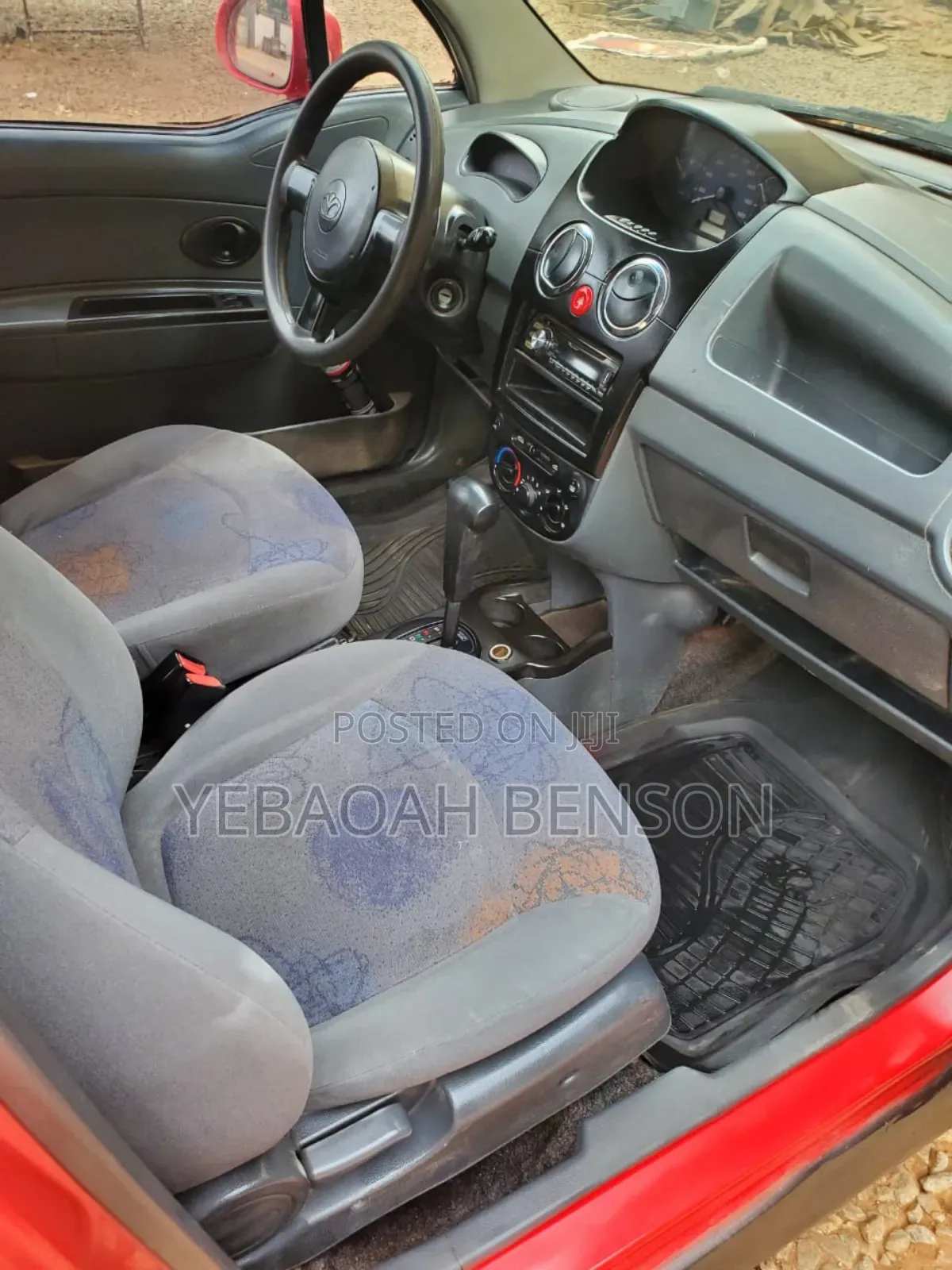Daewoo Matiz 2009 Red