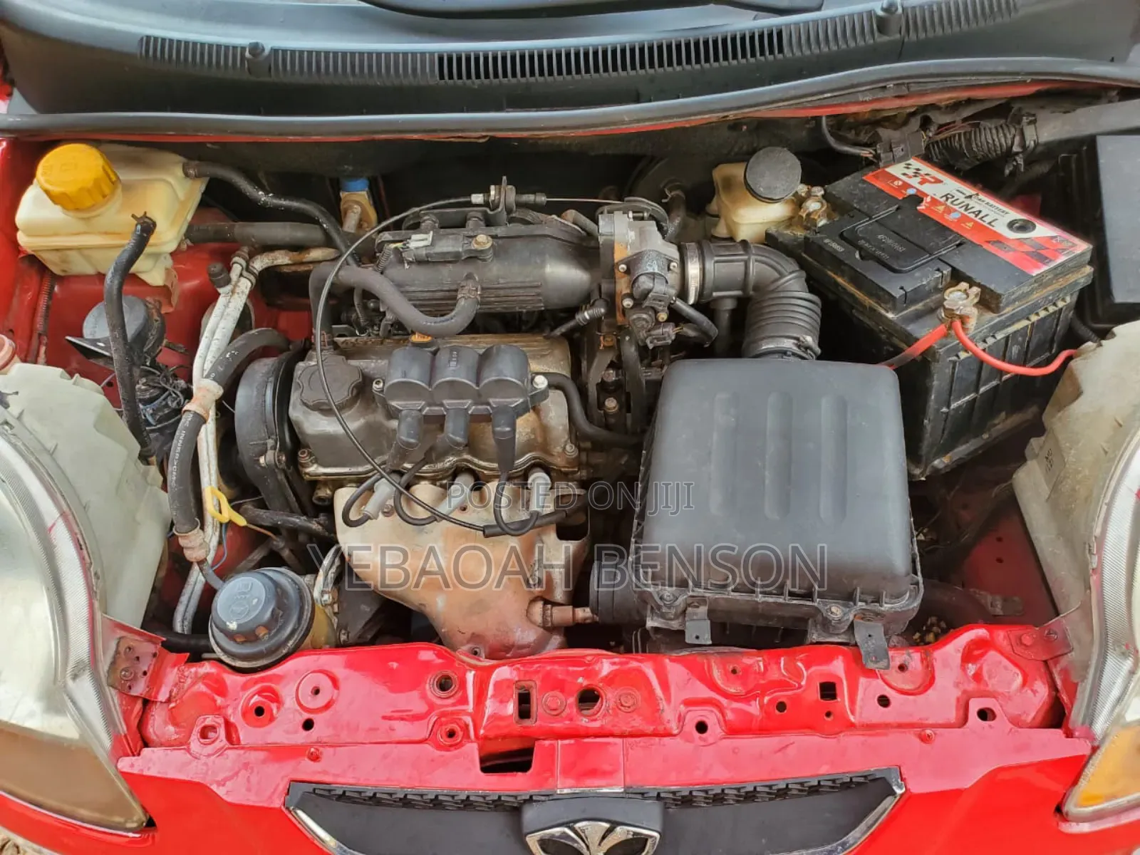 Daewoo Matiz 2009 Red