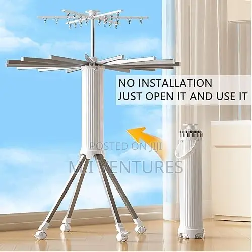 Octopus Style Adjustable Collapsible Drying Rack