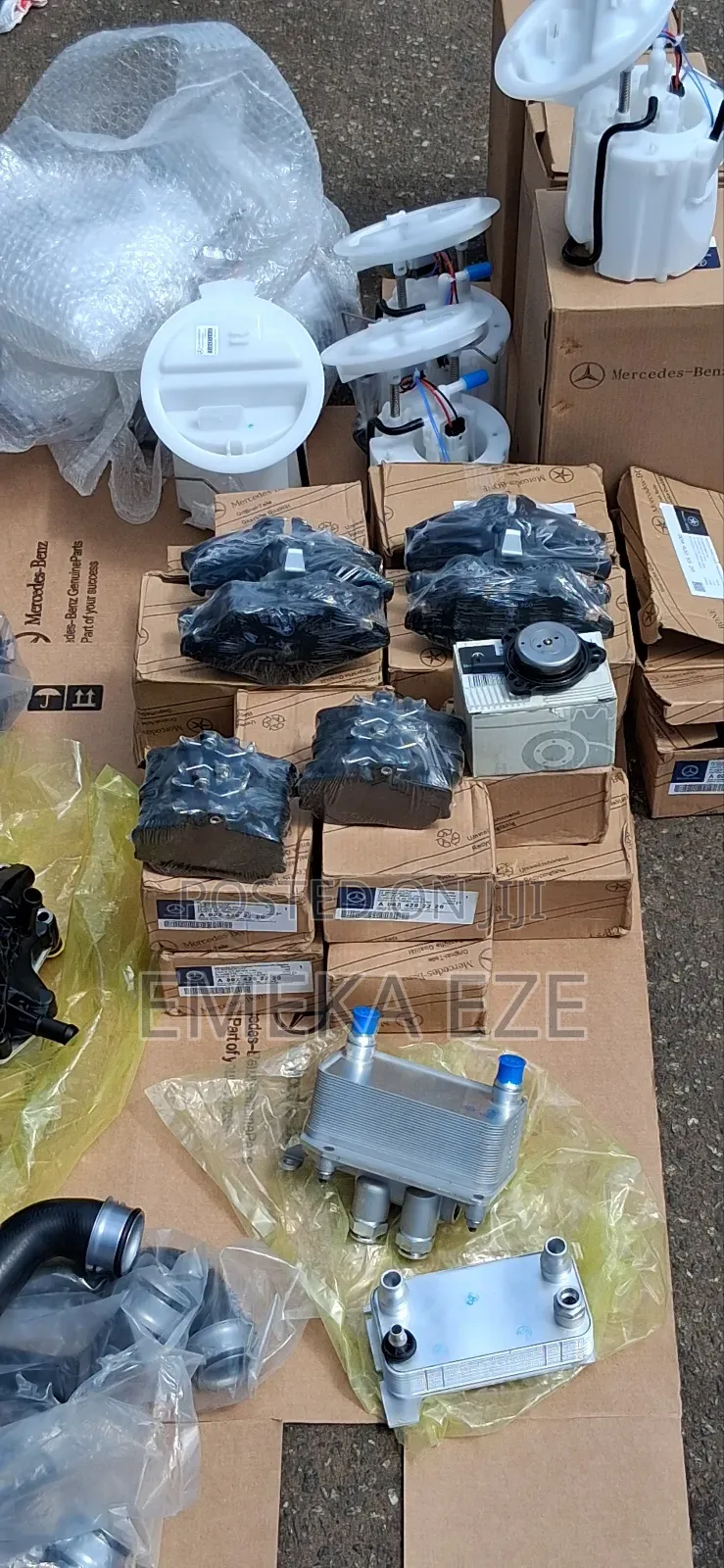 Front and Back Brake Pads for Mercedes-Benz Models