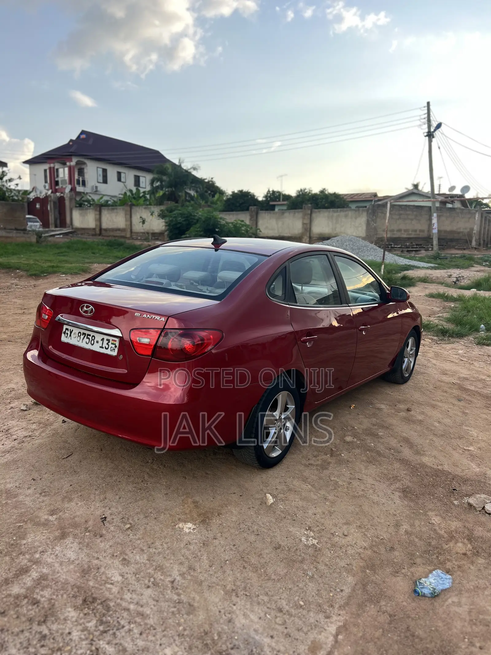 Hyundai Elantra GLS 2010 Red