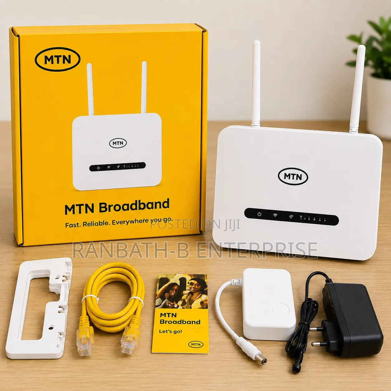 MTN 4g Lte Cat6 Router – Connect Up to 64 Devices