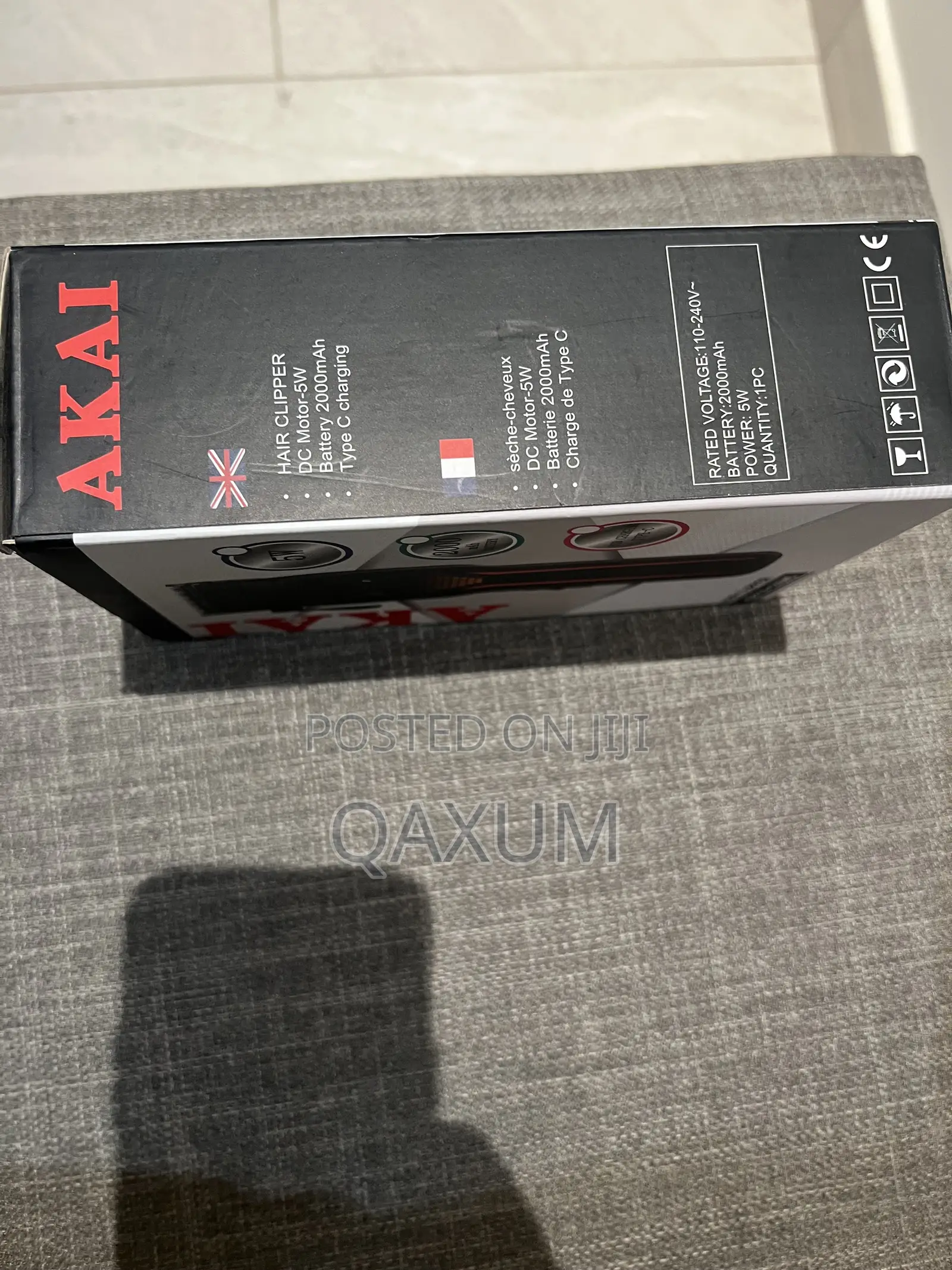 Akai Hair Clipper 5w Hd011a-12184c