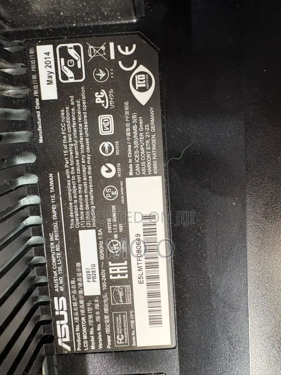 Asus Pb287q Monitor - 28" Uhd (3840x2160), 1ms, Flicker Free