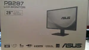 Asus Pb287q Monitor - 28" Uhd (3840x2160), 1ms, Flicker Free