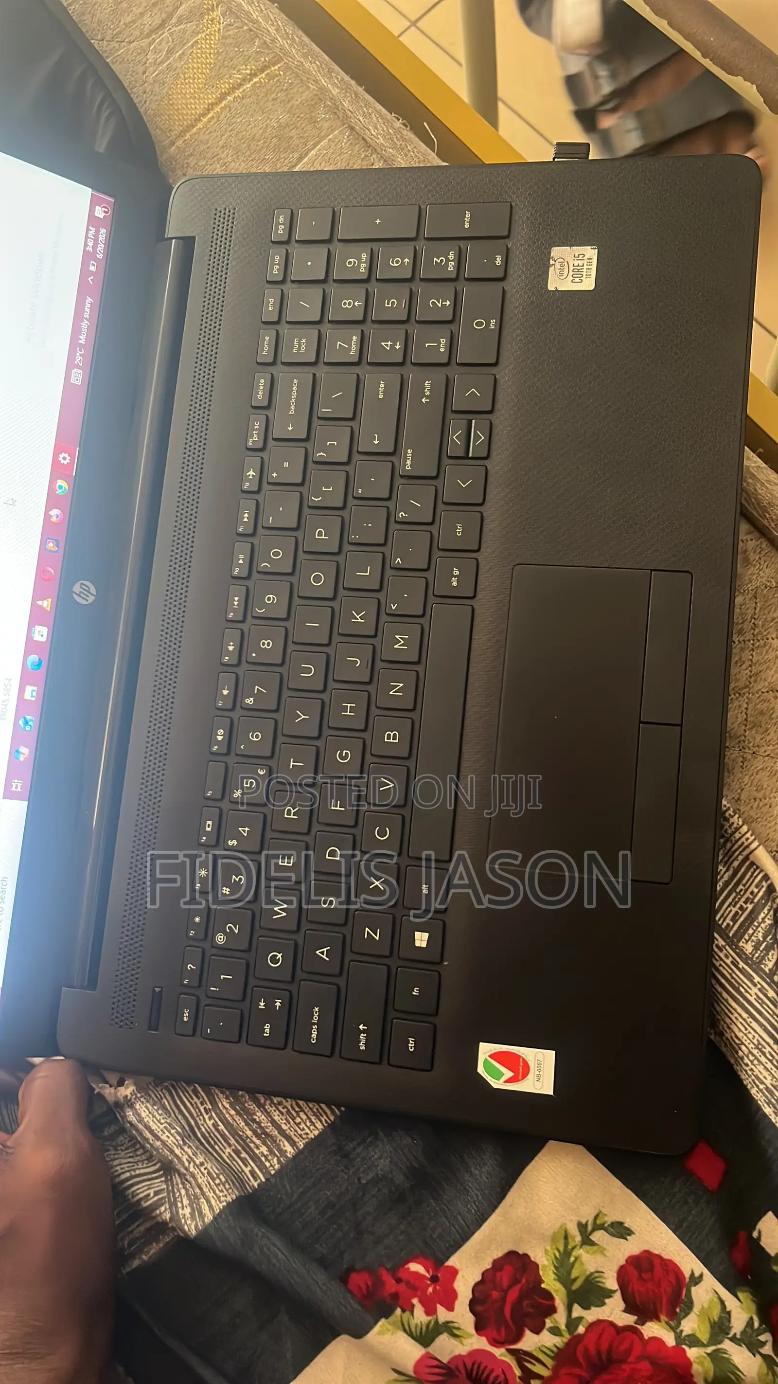 Laptop HP 15-da2933nia 8GB Intel Core i5 HDD 1T