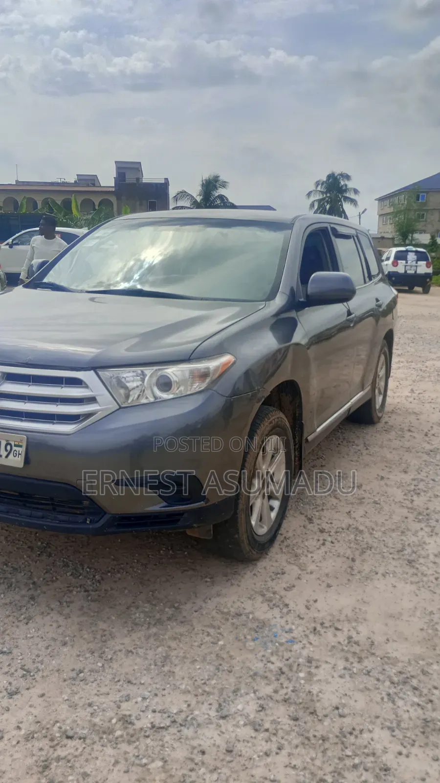 Toyota Highlander 2.7L 2WD 2013 Gray