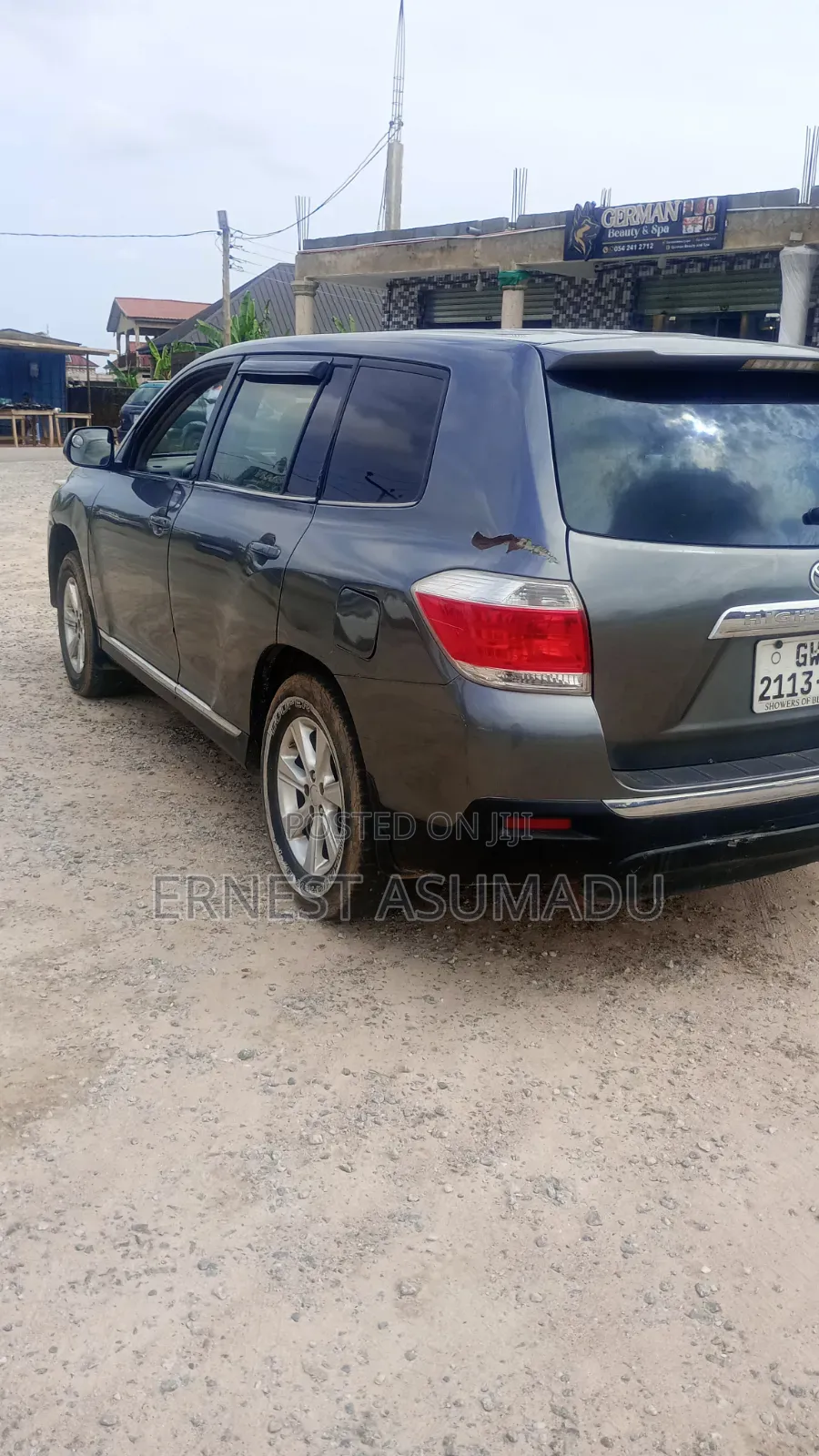 Toyota Highlander 2.7L 2WD 2013 Gray