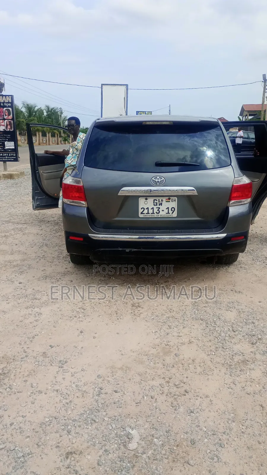 Toyota Highlander 2.7L 2WD 2013 Gray