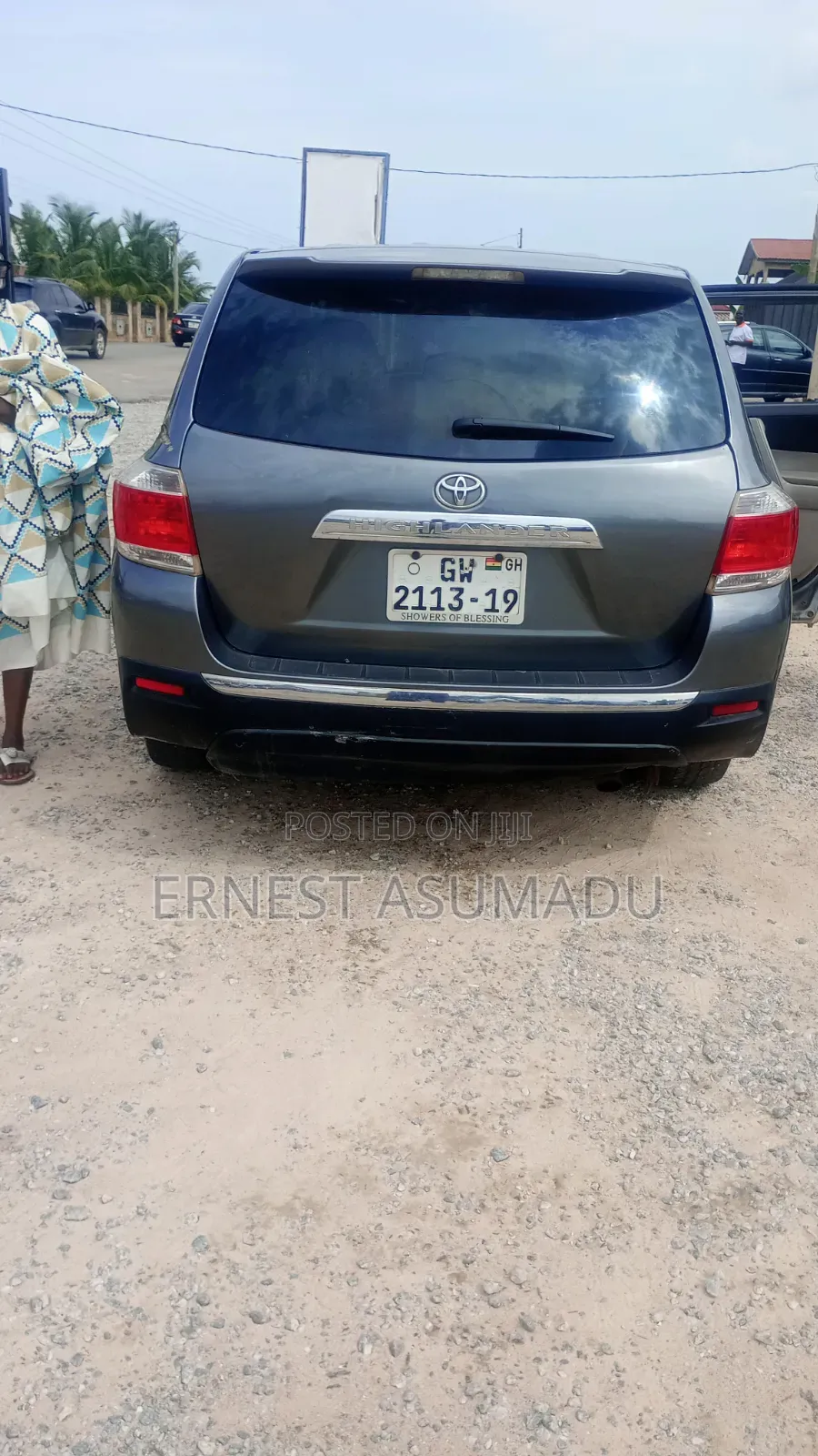 Toyota Highlander 2.7L 2WD 2013 Gray