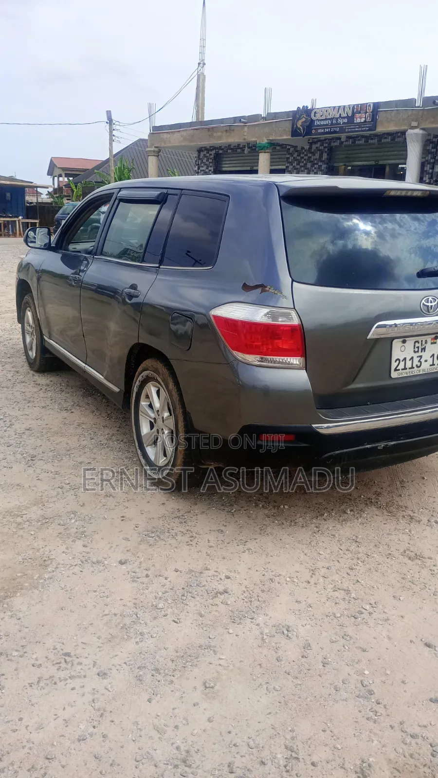 Toyota Highlander 2.7L 2WD 2013 Gray