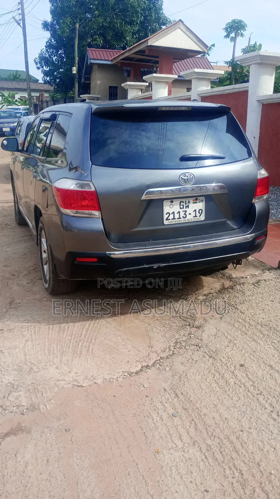 Toyota Highlander 2.7L 2WD 2013 Gray