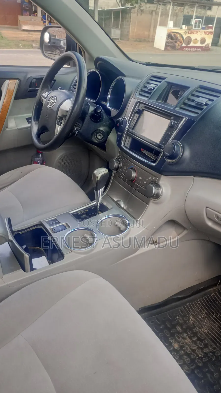 Toyota Highlander 2.7L 2WD 2013 Gray