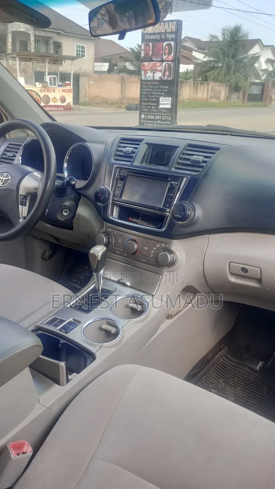 Toyota Highlander 2.7L 2WD 2013 Gray
