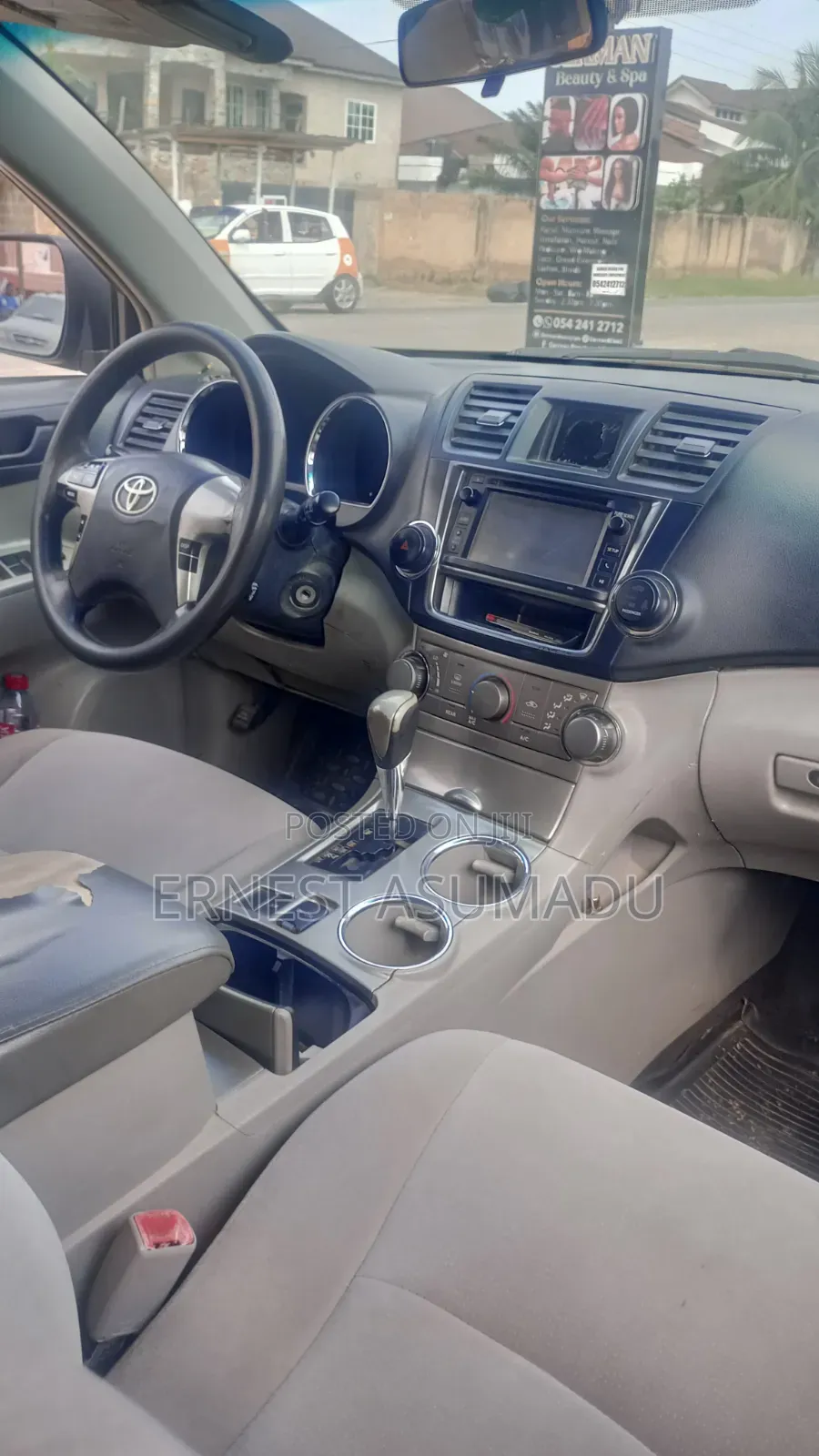 Toyota Highlander 2.7L 2WD 2013 Gray