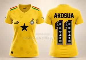 Ghana Branded Jersey T-Shirt