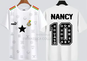 Ghana Branded Jersey T-Shirt