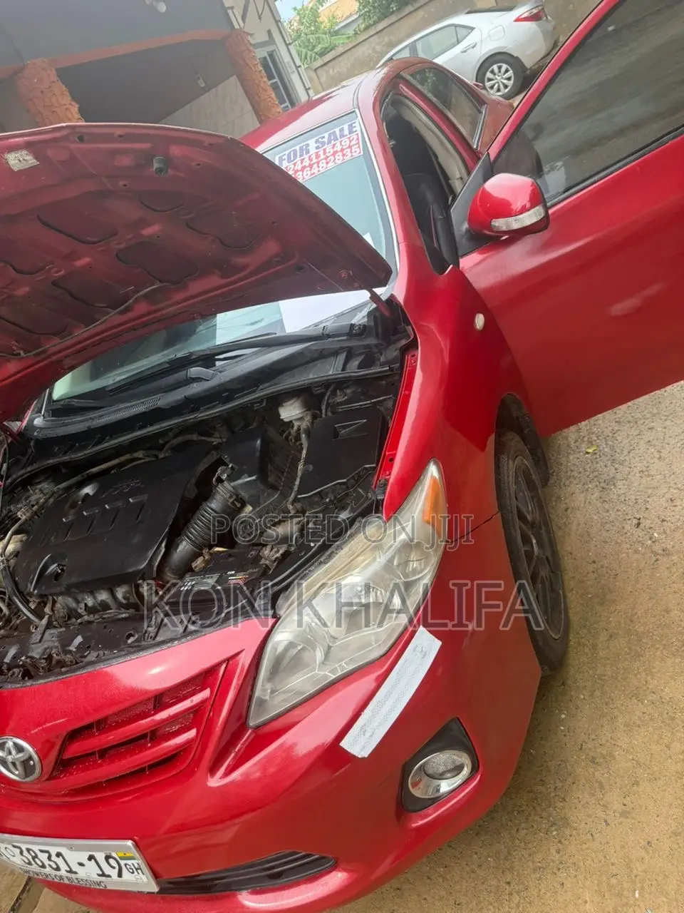 Toyota Corolla 2012 Red