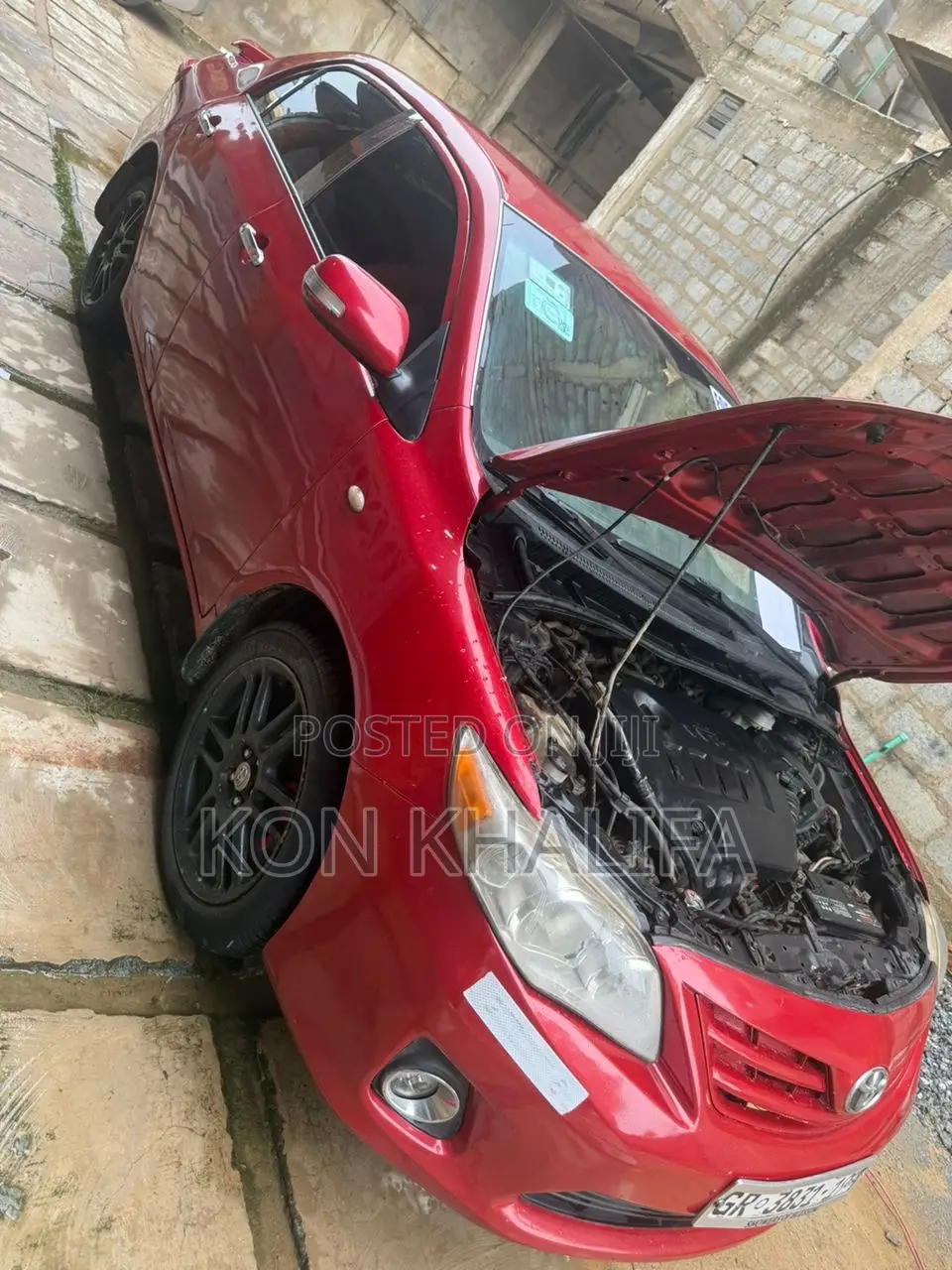 Toyota Corolla 2012 Red