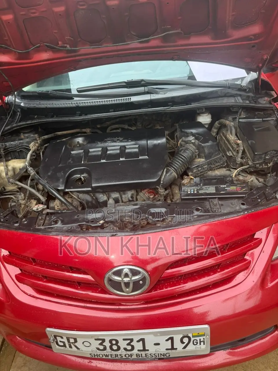 Toyota Corolla 2012 Red