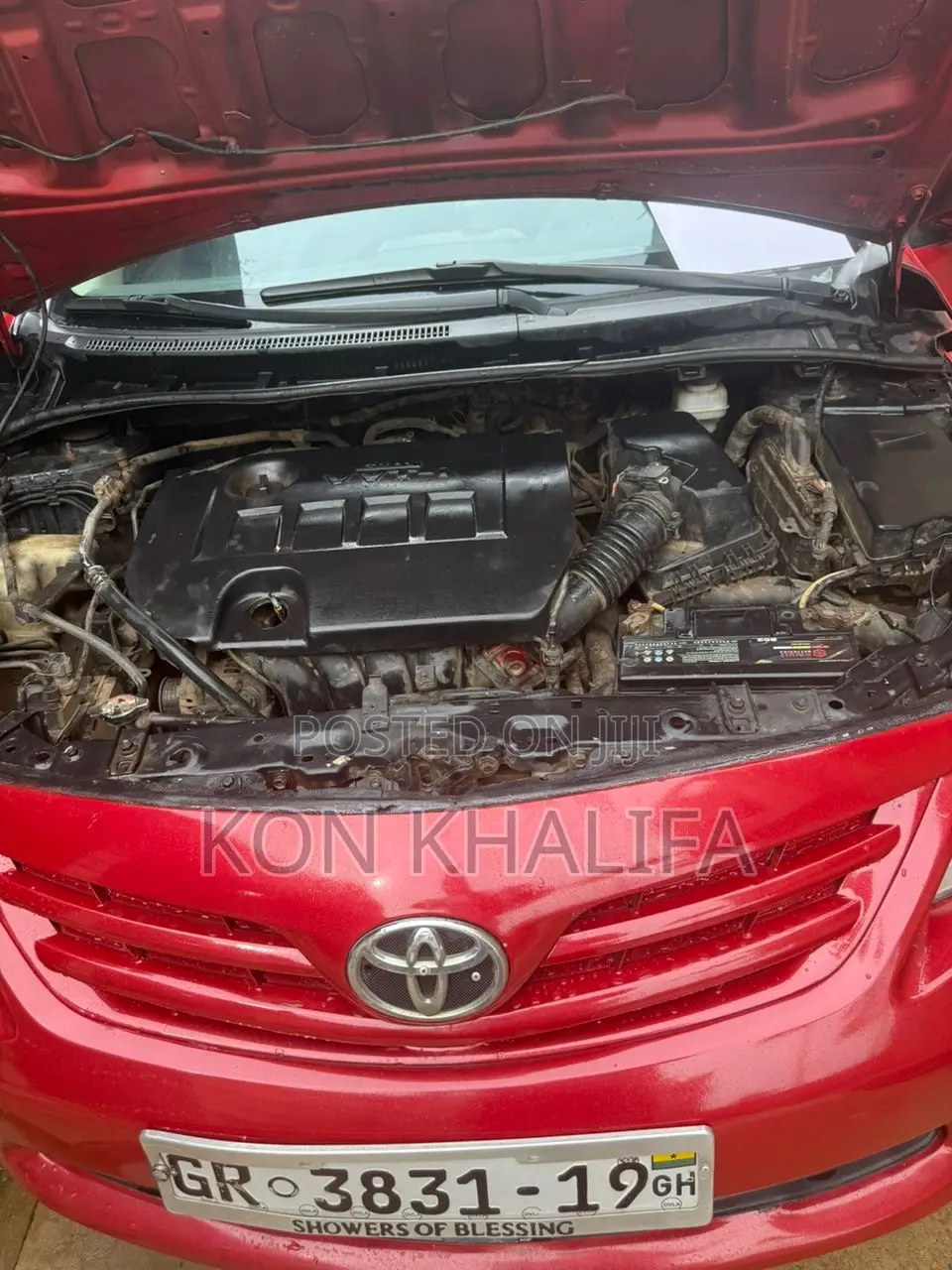 Toyota Corolla 2012 Red