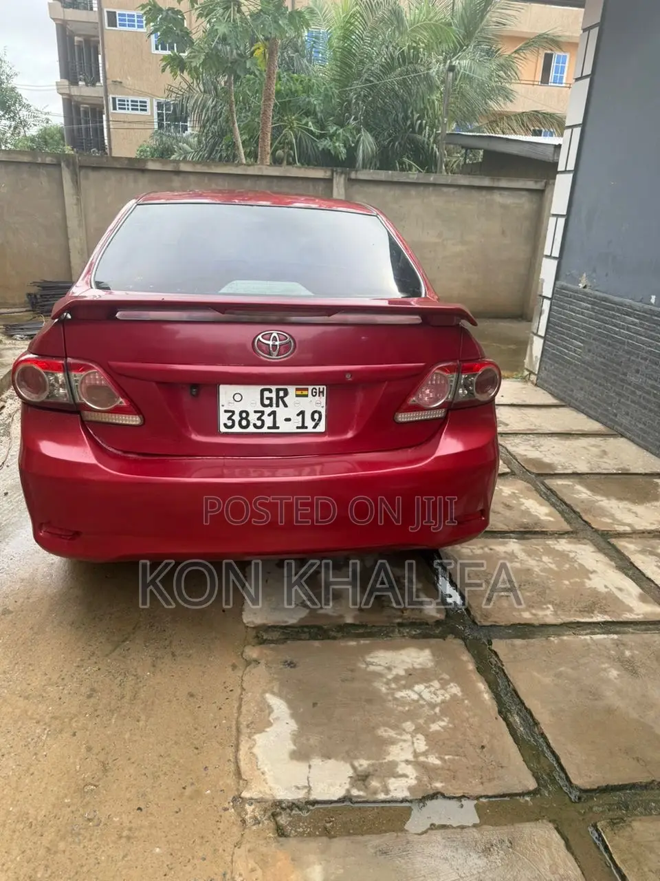 Toyota Corolla 2012 Red