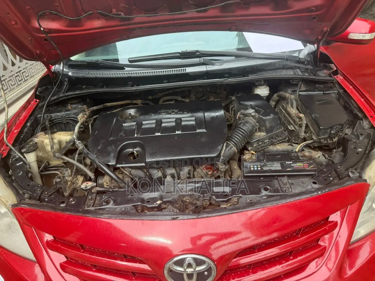 Toyota Corolla 2012 Red