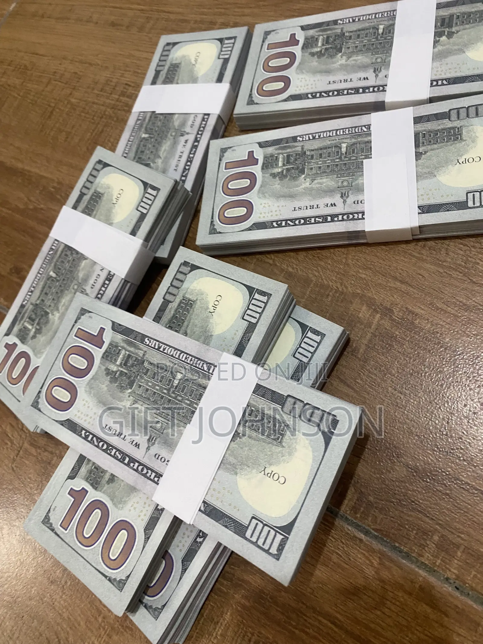 Fake Dollar Props