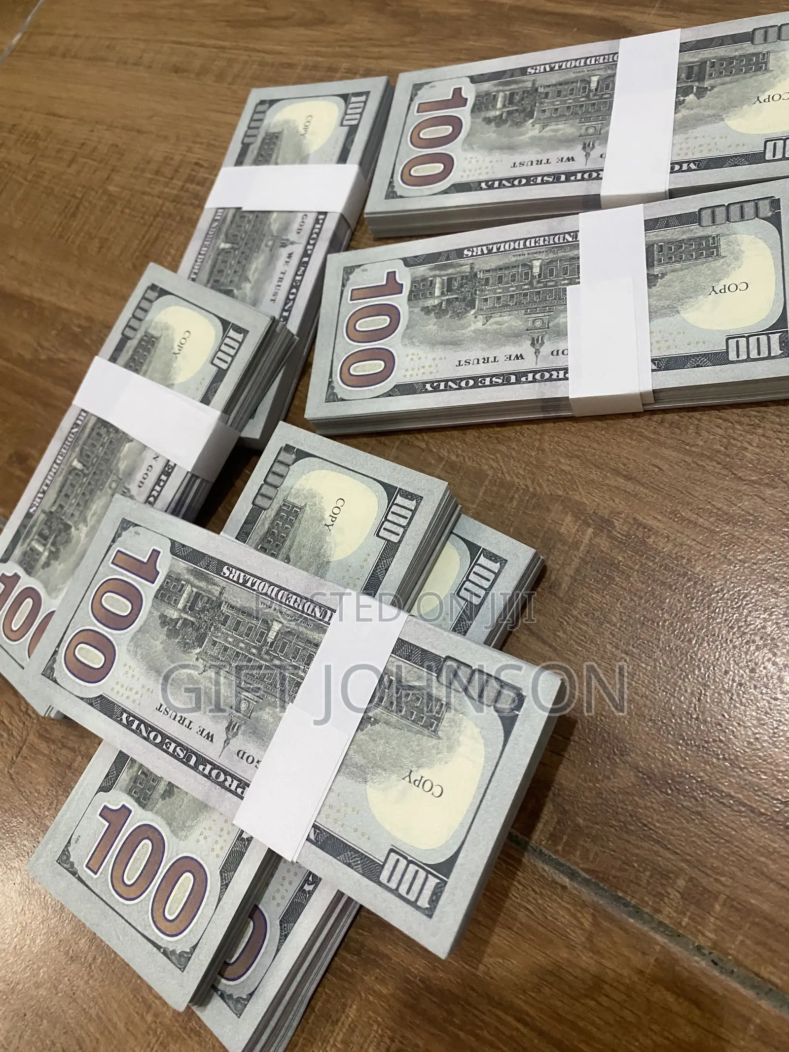 Fake Dollar Props