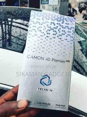 New Tecno Camon 40 Premier 256 GB Black