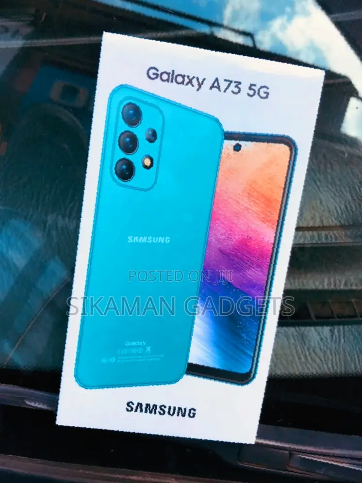 New Samsung Galaxy A73 5G 256 GB Black