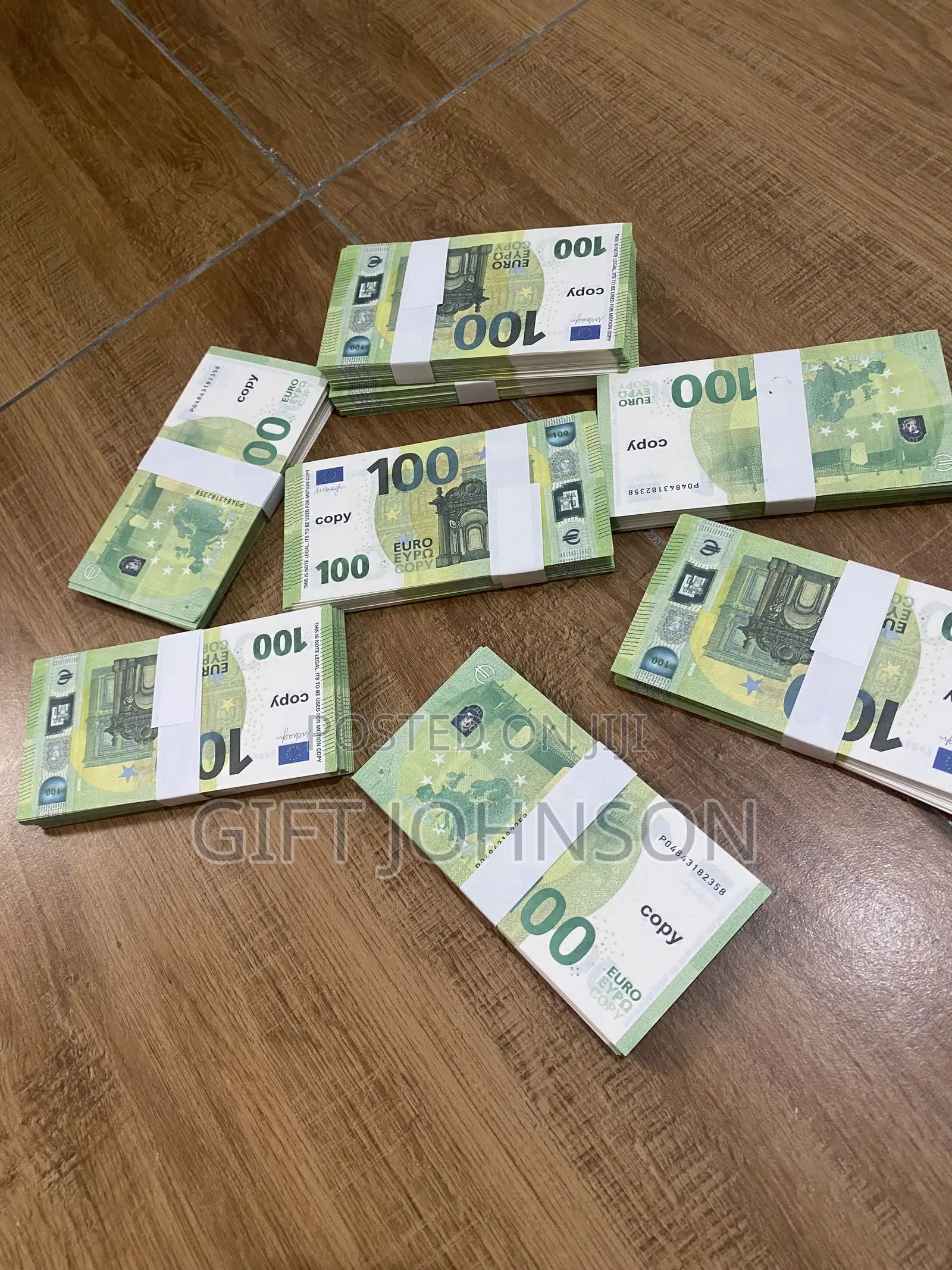Fake Euro Props Money