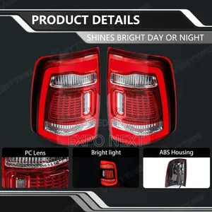 Dodge Ram 1500 2009-2018 Led Tail Light