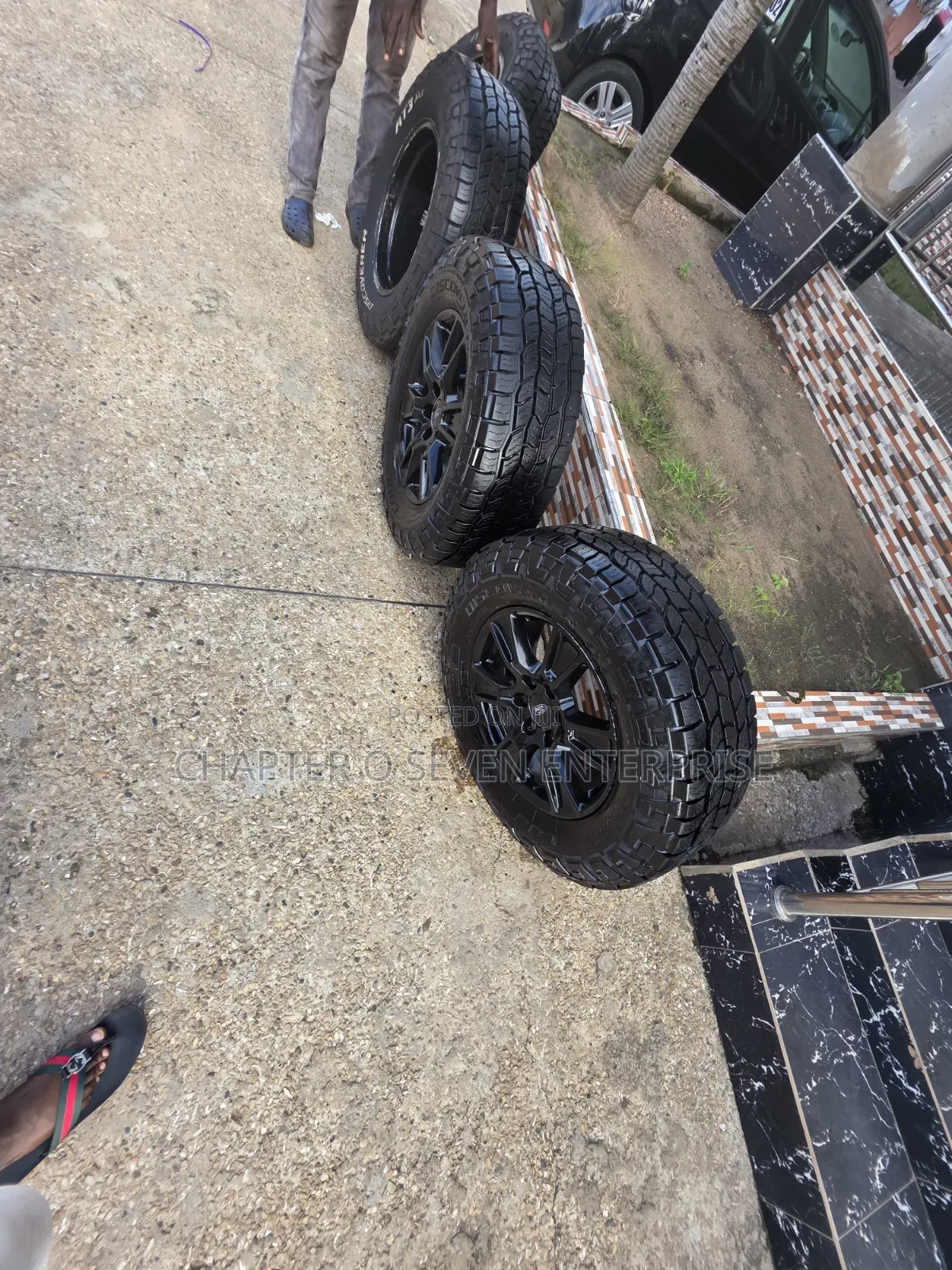 Ford F150 Tires and Rims Set