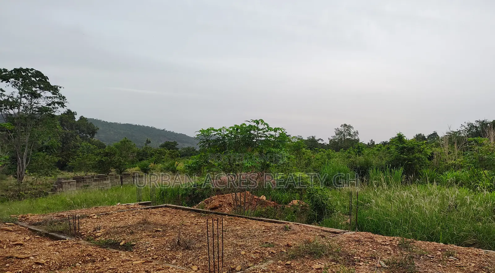 Volta Region, Peki (Dzake) _ Half Plot (50ft X 100ft) Land