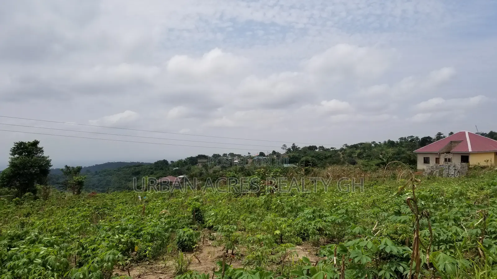 E/R, Aburi (Peduase) _ 6 Plots Mountain Land