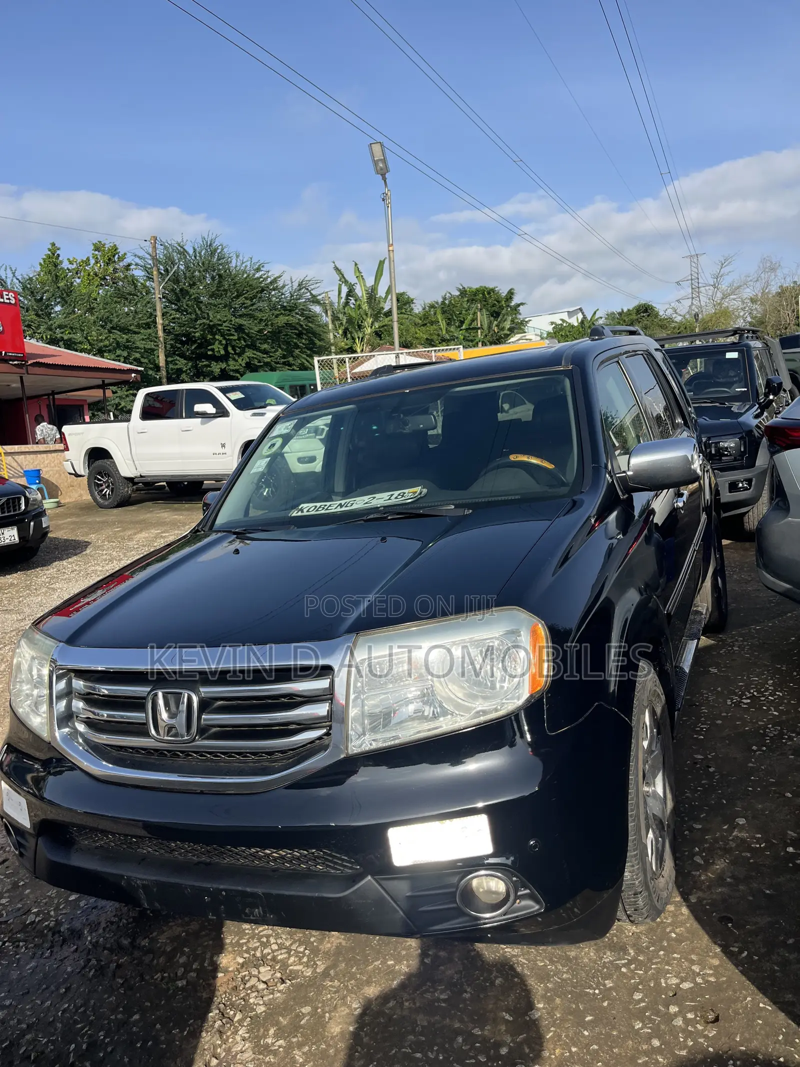 Honda Pilot Touring w/RES/Navi 4WD (3.5L 6cyl 5A) 2013 Black