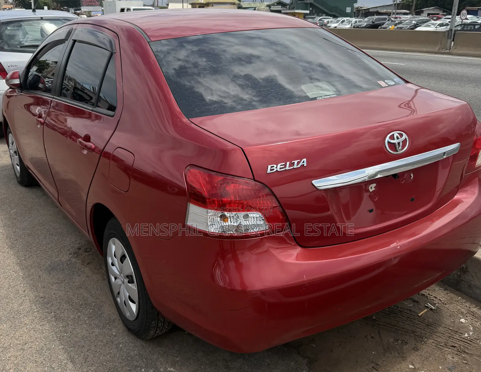 Toyota Belta 2012 Red